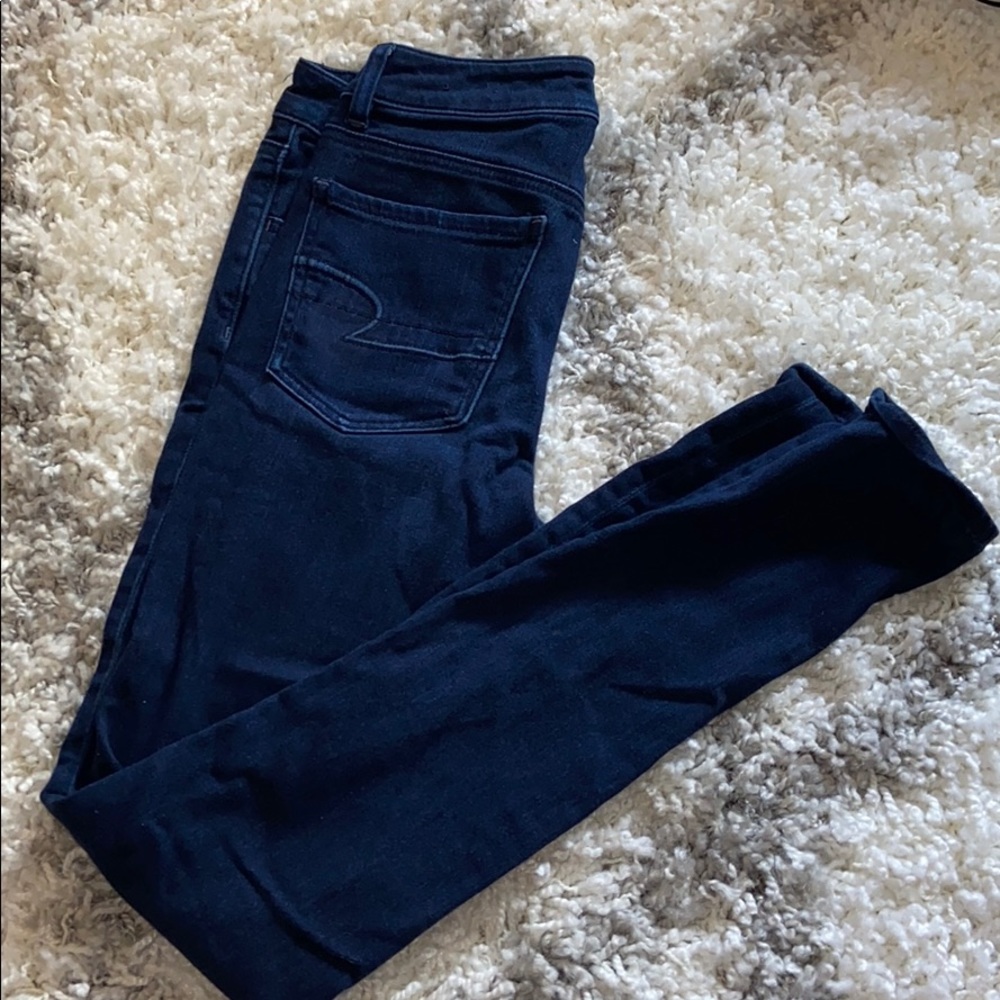 American eagle high rise jegging 6 Long